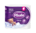 Туалетная бумага Plushe Classic Белая 4 рулона, 2-х слойная, 18м 1/12